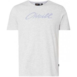 O'Neill LM ONEILL SCRIPT T-SHIRT šedá XL - Pánske tričko