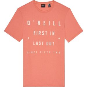 O'Neill LM FIRST IN, LAST OUT T-SHIRT oranžová L - Pánske tričko