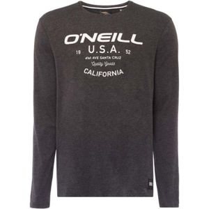 O'Neill LM OLSEN L/SLV T-SHIRT šedá S - Pánske tričko s dlhým rukávom
