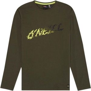 O'Neill LB LEWIS L/SLV T-SHIRT tmavo zelená 140 - Chlapčenské  tričko s dlhým rukávom