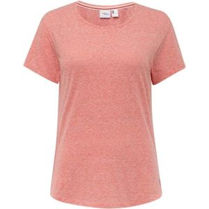 O'Neill LW ESSENTIAL T-SHIRT Dámske tričko, lososová, veľkosť XL
