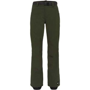 O'Neill PW STAR PANTS tmavo zelená S - Dámske lyžiarske/snowboardové nohavice