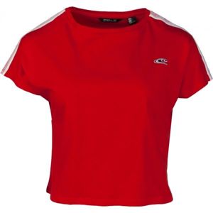 O'Neill LW WAVE CROPPED TEE Dámske tričko, červená, veľkosť M