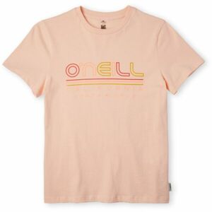 O'Neill ALL YEAR T-SHIRT Dievčenské tričko, oranžová, veľkosť