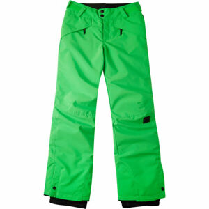 O'Neill ANVIL PANTS Chlapčenské snowboardové/lyžiarske nohavice, zelená, veľkosť 152