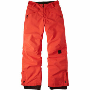 O'Neill ANVIL PANTS Chlapčenské snowboardové/lyžiarske nohavice, červená, veľkosť 164