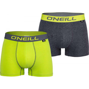 O'Neill BOXER PLAIN 2PACK Pánske boxerky, žltá, veľkosť S