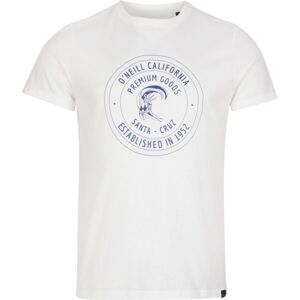 O'Neill EXPLORE T-SHIRT Pánske tričko s krátkym rukávom, biela, veľkosť M