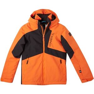 O'Neill HAMMER JACKET Chlapčenská zimná bunda, oranžová, veľkosť 152
