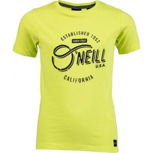 O'Neill LB CALI T-SHIRT Chlapčenské tričko, žltá,čierna, veľkosť