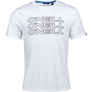 O'Neill LM 3PLE T-SHIRT Pánske tričko, biela,sivá, veľkosť