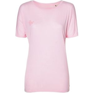 O'Neill LW ESSENTIALS DRAPEY T-SHIRT ružová L - Dámske tričko