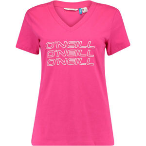 O'Neill LW TRIPLE STACK V-NECK T-SHIR Dámske tričko, čierna, veľkosť M