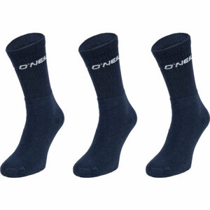 O'Neill SPORTSOCK 3P Unisex ponožky, tmavo modrá, veľkosť 39 - 42