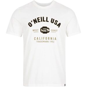 O'Neill STATE T-SHIRT Pánske tričko, biela, veľkosť XL
