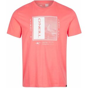 O'Neill THAYER T-SHIRT Pánske tričko, lososová, veľkosť XS