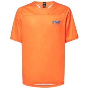 Oakley FACTORY PILOT LITE MTB Pánske cyklistické tričko, oranžová, veľkosť 2XL