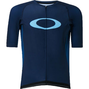 Oakley ICON JERSEY 2.0 Pánsky cyklistický dres, tmavo modrá, veľkosť M
