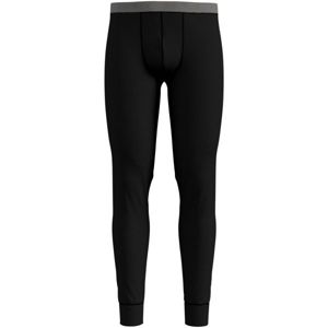 Odlo SUW BOTTOM PANT NATURAL 100% MERINO WARM Pánske funkčné nohavice, čierna, veľkosť XXL