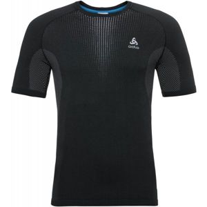 Odlo BL TOP CREW NECK S/S PERFORMANCE WARM čierna XL - Pánske tričko
