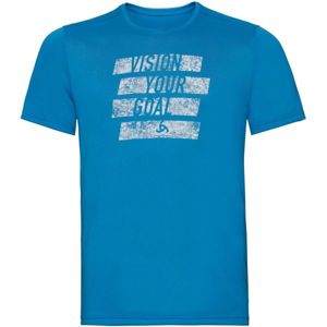 Odlo T-SHIRT S/S CREW NECK MILLENNIUM ELEMENT modrá L - Pánske tričko
