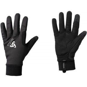 Odlo GLOVES WINDPROOF WARM čierna M - Bežkárske rukavice