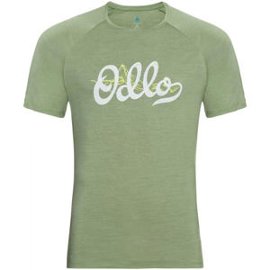 Odlo MEN'S T-SHIRT S/S CREW NECK CONCORD zelená M - Pánske tričko