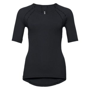 Odlo SHIRT 3/4 SLEEVE V-NECK PURE WOOL čierna XS - Dámske tričko s 3/4 rukávom