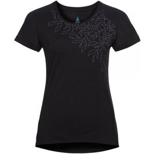 Odlo WOMEN'S T-SHIRT CREW NECK S/S CONCORD čierna L - Dámske tričko