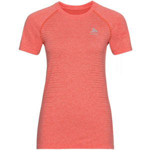 Odlo WOMEN'S T-SHIRT CREW NECK S/S SEAMLESS ELEMENT oranžová XS - Dámske tričko