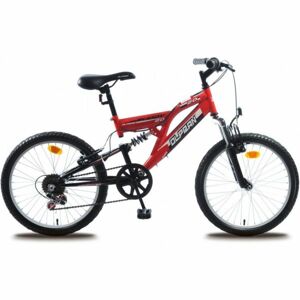 Olpran BUDDY 20 Detský bicykel 20", červená, veľkosť 20" (115 - 135 cm)