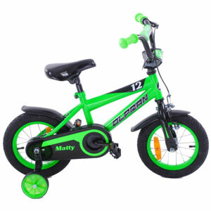 Olpran MATTY 12 Detský bicykel, zelená, veľkosť 12" (90 - 110 cm)