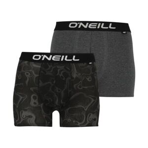 O'Neill PAINT&PLAIN 2-PACK Pánske boxerky, čierna, veľkosť M
