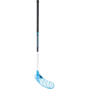 Oxdog SHIFT 27 ROUND Florbalová hokejka, čierna,biela,svetlomodrá, veľkosť