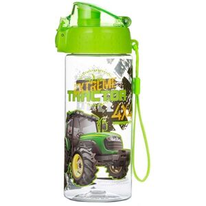 Oxybag TRAKTOR 500 ML Chlapčenská plastová fľaša na pitie, zelená, veľkosť