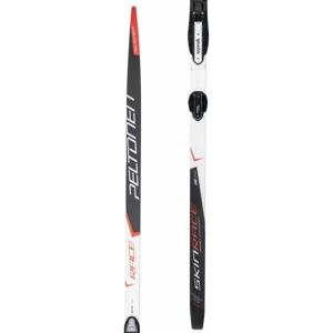 Peltonen SET SKINRACE CL STIFF+CLASIC AUTO Bežecké lyže na klasiku so stúpacími pásmi, čierna, veľkosť 207