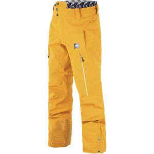 Picture OBJECT Pánske zimné nohavice, žltá, veľkosť L