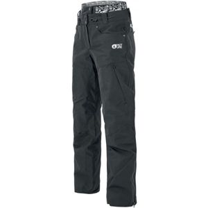 Picture SLANY Dámske zimné nohavice, tmavo sivá, veľkosť S