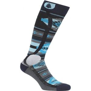 Picture WOOLING modrá 44-45 - Lyžiarske ponožky