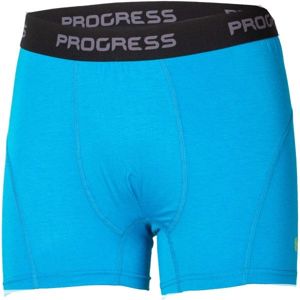 Progress E SKN BAMBUS modrá L - Pánske boxerky