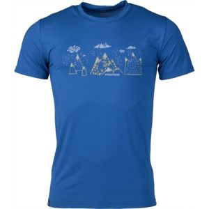Progress OS WABI  SRANDYKOPEC modrá M - Pánske tričko