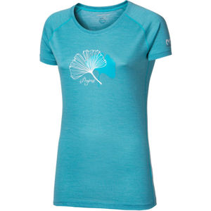 PROGRESS TARANAKI Dámske tričko z merino vlny, tyrkysová, veľkosť XL
