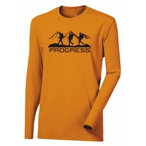 PROGRESS VANDAL Pánske tričko s bambusom, oranžová, veľkosť L