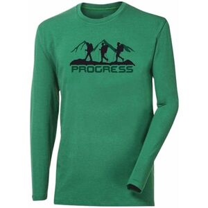 PROGRESS VANDAL Pánske tričko s bambusom, zelená, veľkosť L