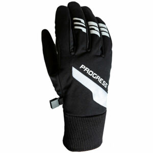 PROGRESS XC GLOVES Zimné zateplené bežkárske rukavice, čierna, veľkosť XXL