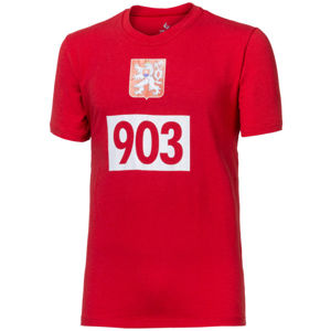 Progress ZATOPEK T-SHIRT Pánske bambusové tričko, červená, veľkosť XL