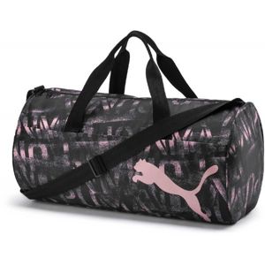 Puma AT ESS BARREL BAG ružová NS - Dámska športová taška