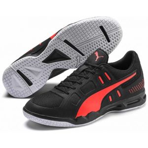 Puma AURIZ Pánska volejbalová obuv, čierna,červená,biela, veľkosť 46