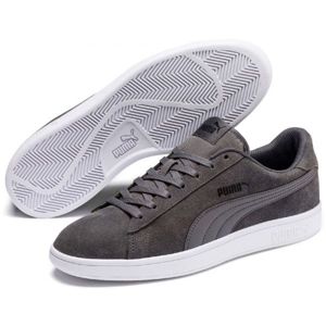Puma SMASH V2 tmavo šedá 7.5 - Pánska voľnočasová obuv