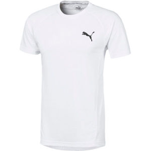 Puma EVOSTRIPE TEE biela XL - Pánske tričko